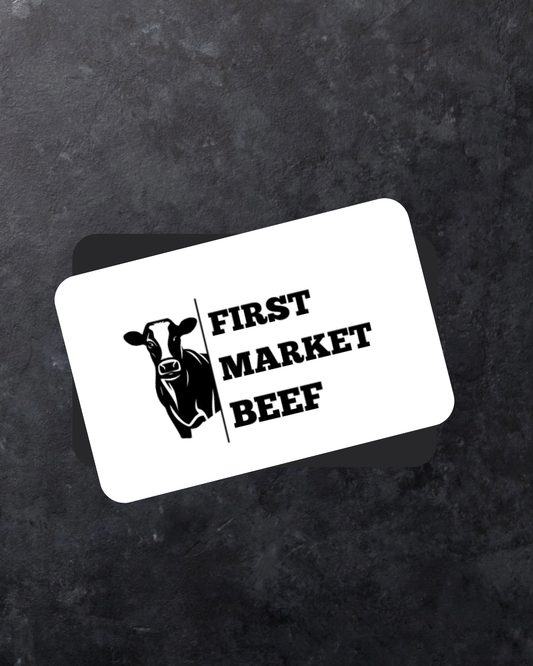 First Market Beef Gift Card